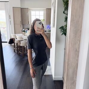 Grey George Collared Tee (Size XS Men)